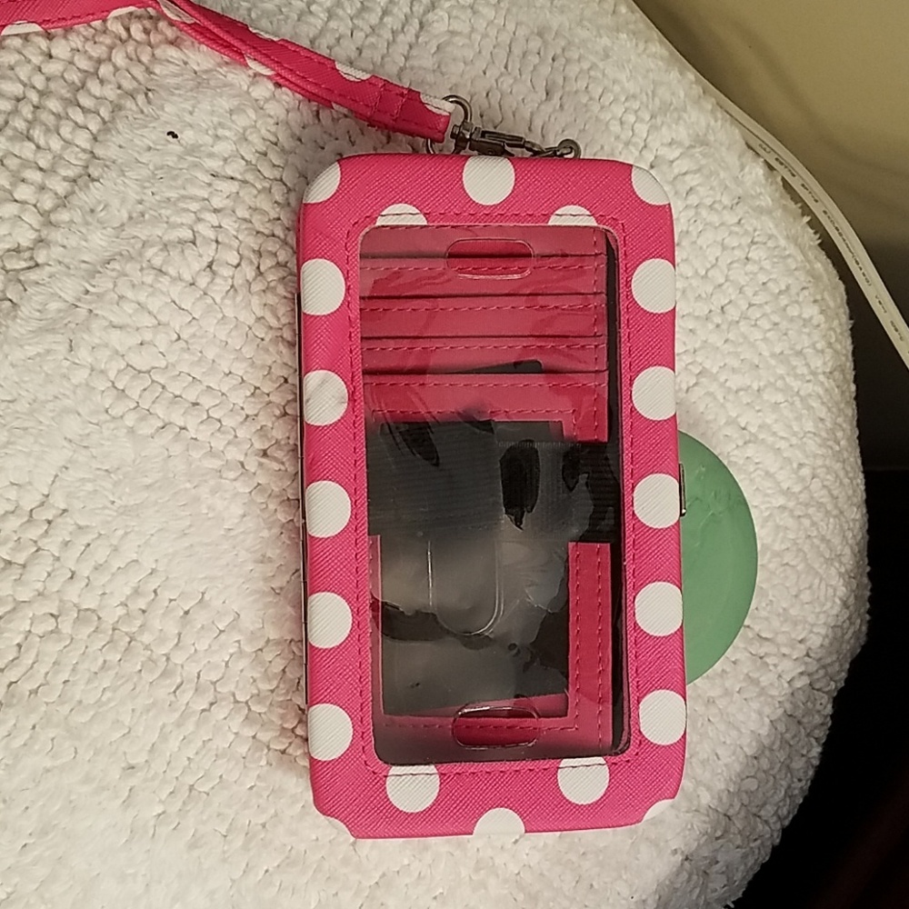 Pink wallet